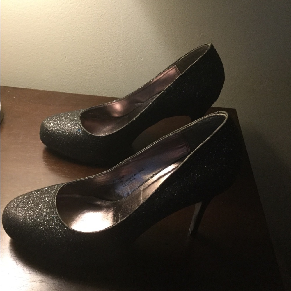 Glitter heels